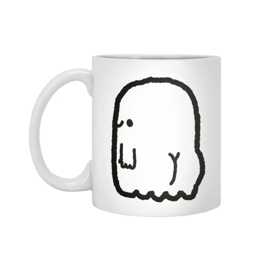 Boo-ty (Black) Beyaz Kupa
