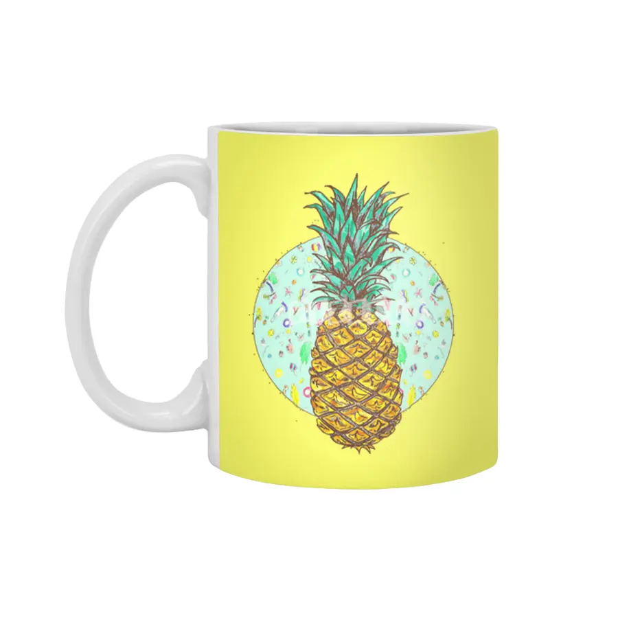 Pineapple Beyaz Kupa