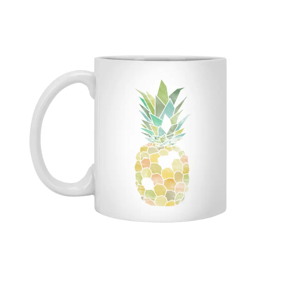 Pineapple Beyaz Kupa