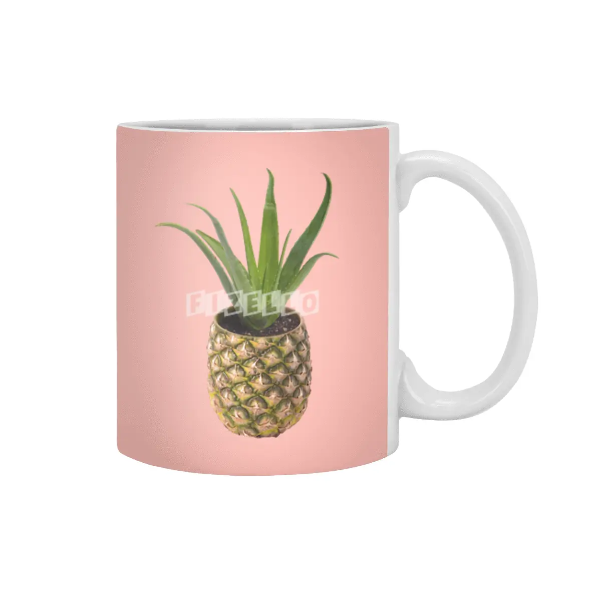 Pineapple Pot Beyaz Kupa