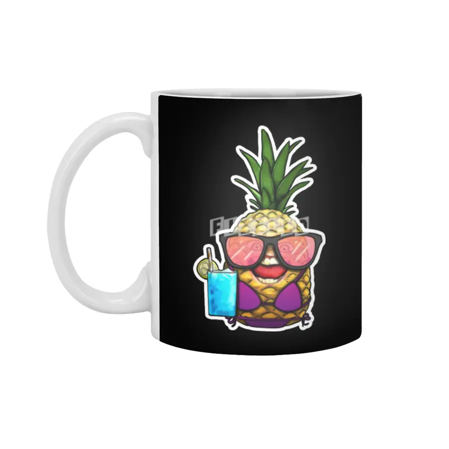 Casual Pineapple Beyaz Kupa