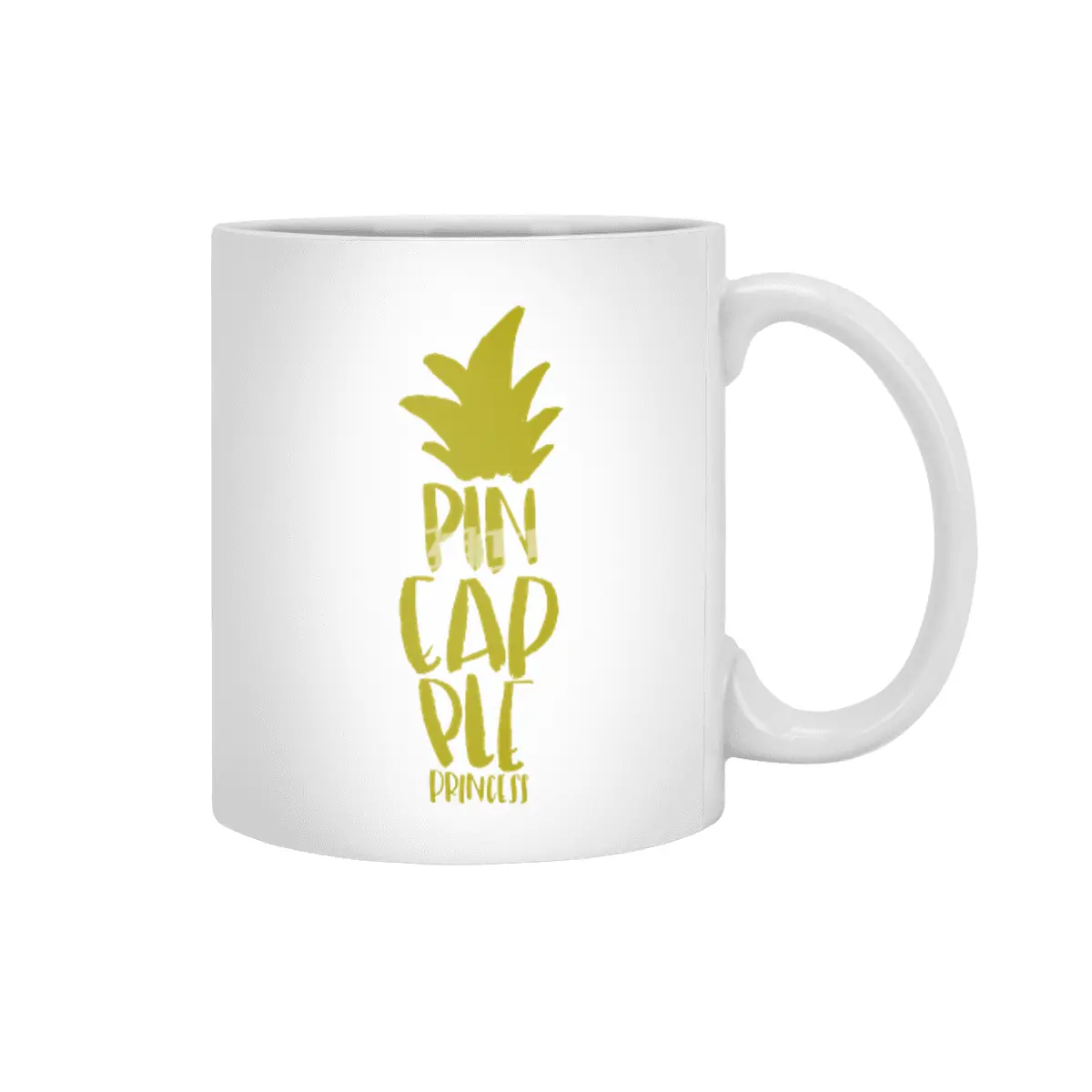 Pineapple Princess Beyaz Kupa