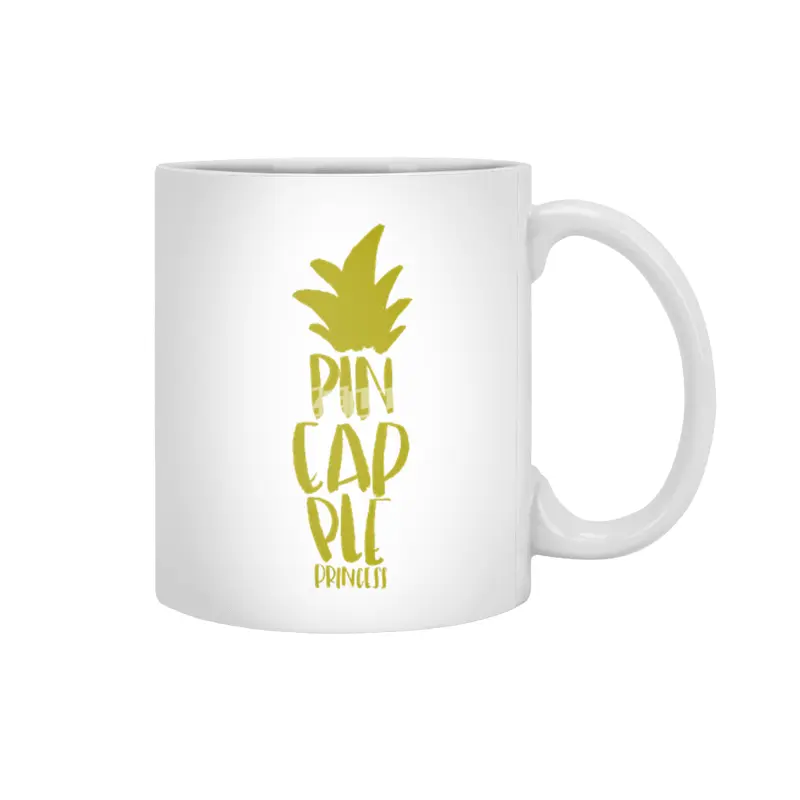 Pineapple Princess Beyaz Kupa