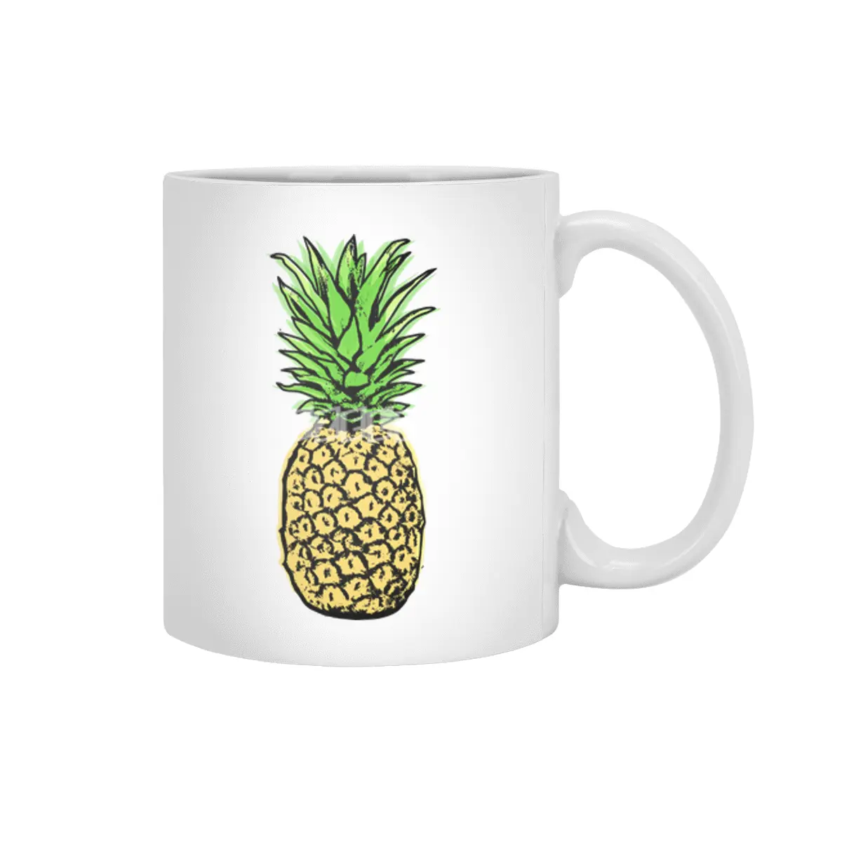 Pineapple Beyaz Kupa