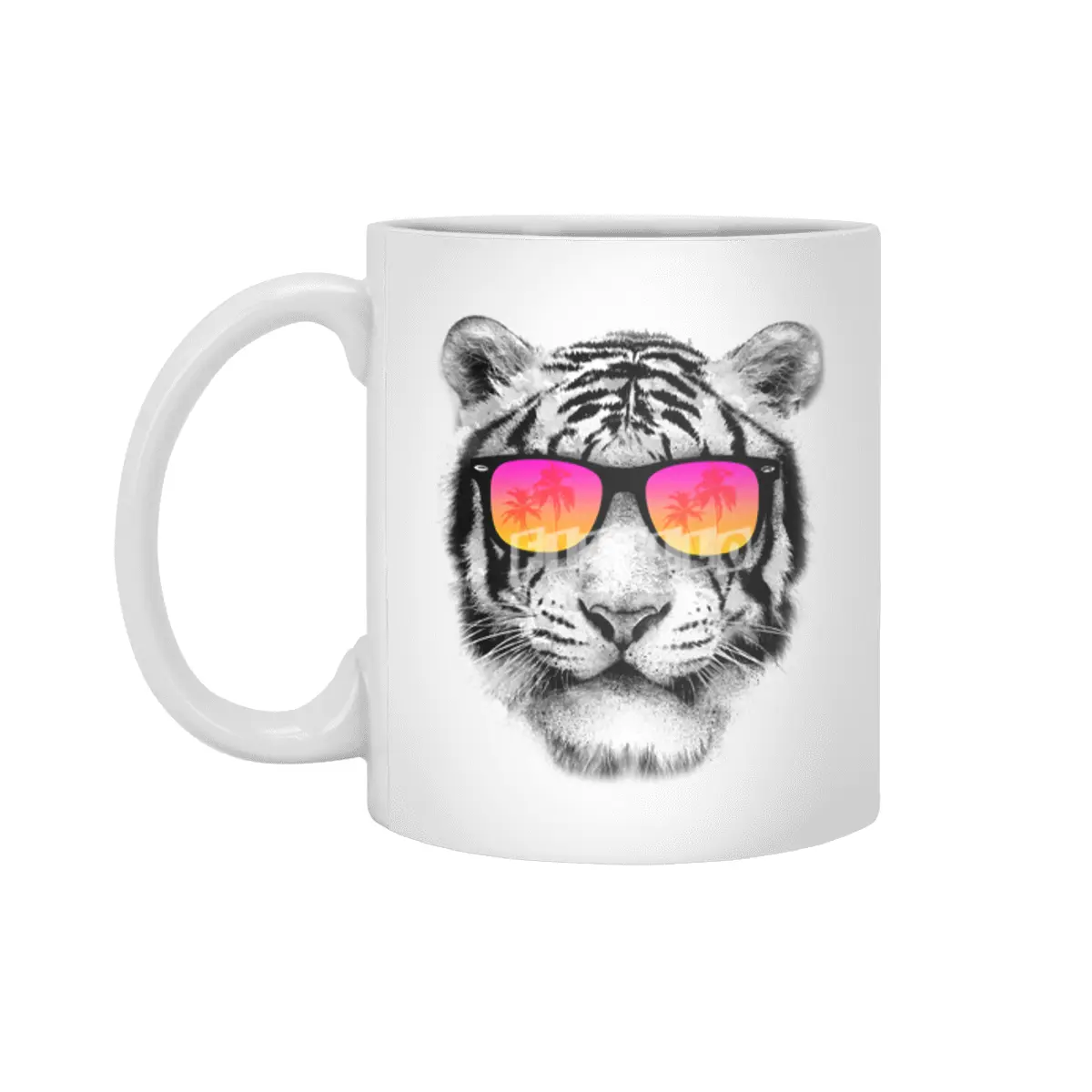 Summer Tiger Beyaz Kupa