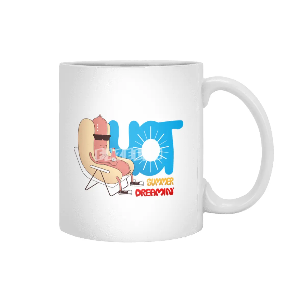 Hot Summer Dreamin' Beyaz Kupa