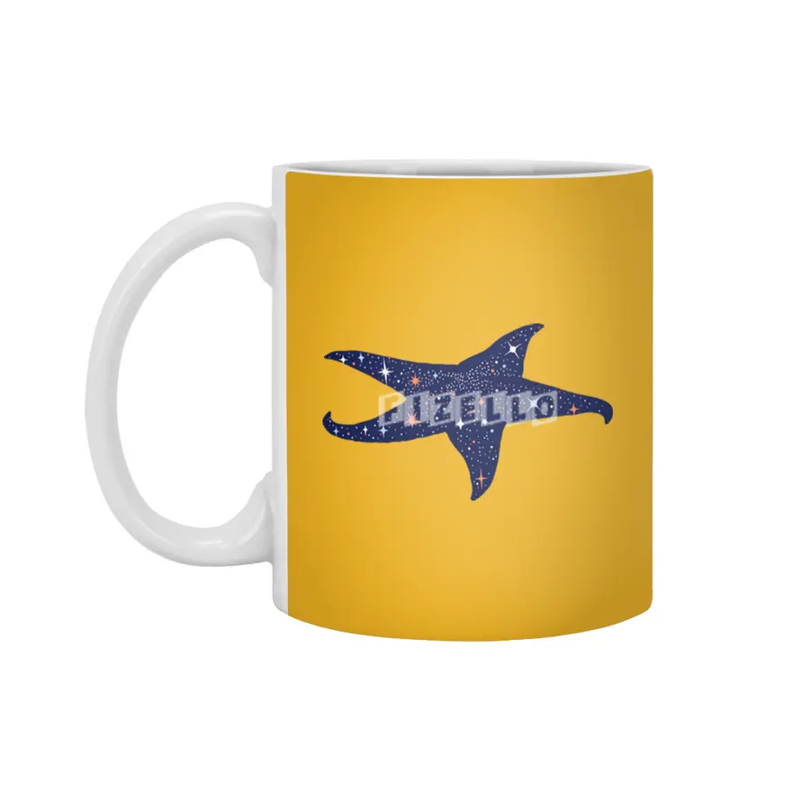 Starfish Beyaz Kupa