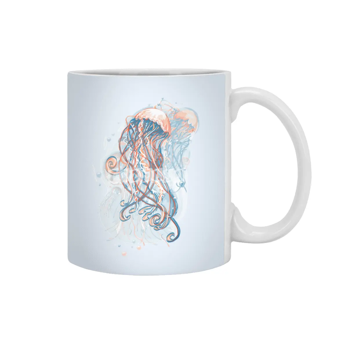 Jellyfish Beyaz Kupa