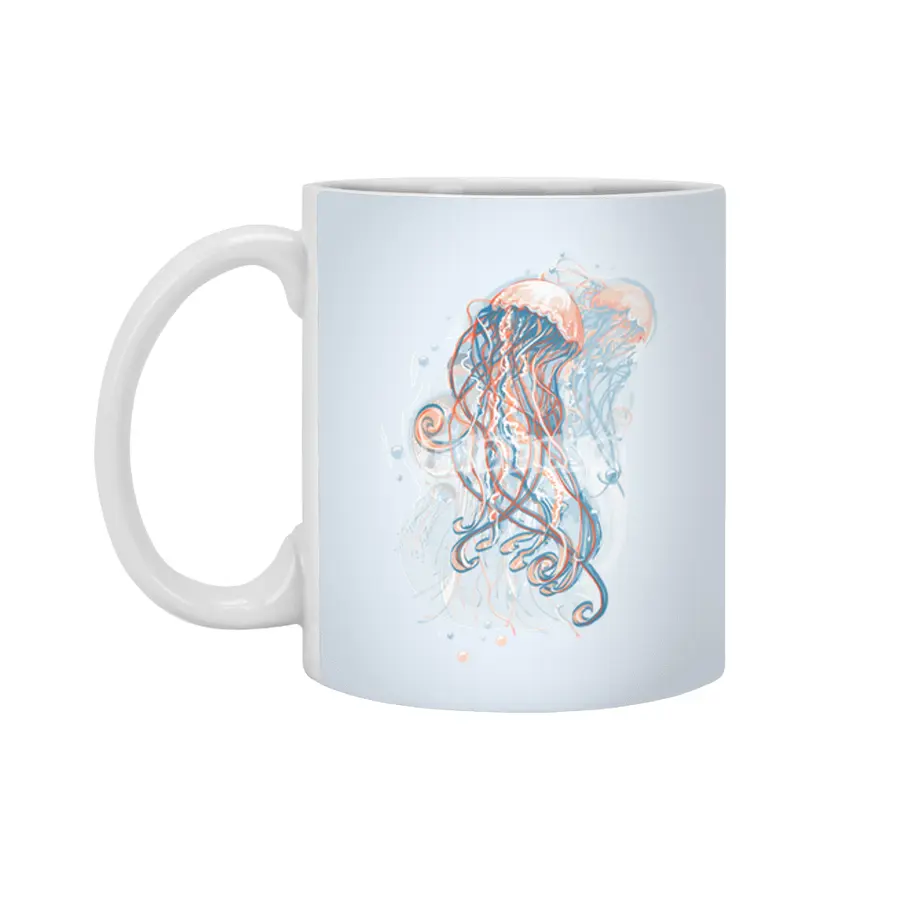 Jellyfish Beyaz Kupa