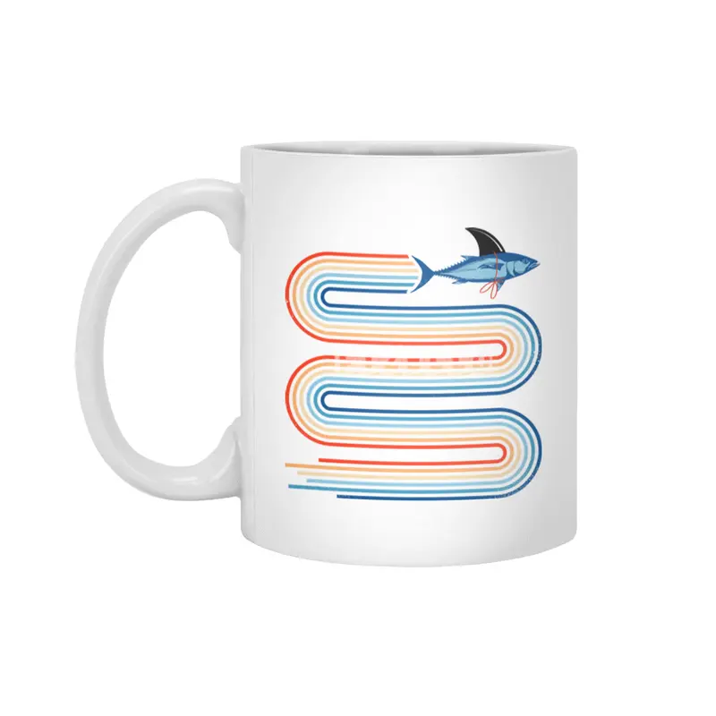 A Fish Attack Beyaz Kupa