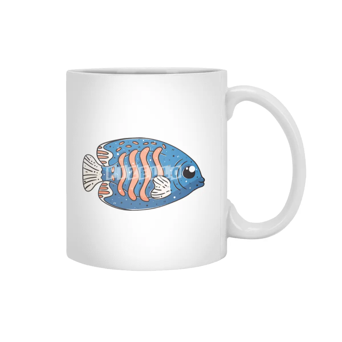 Cute Fish Beyaz Kupa