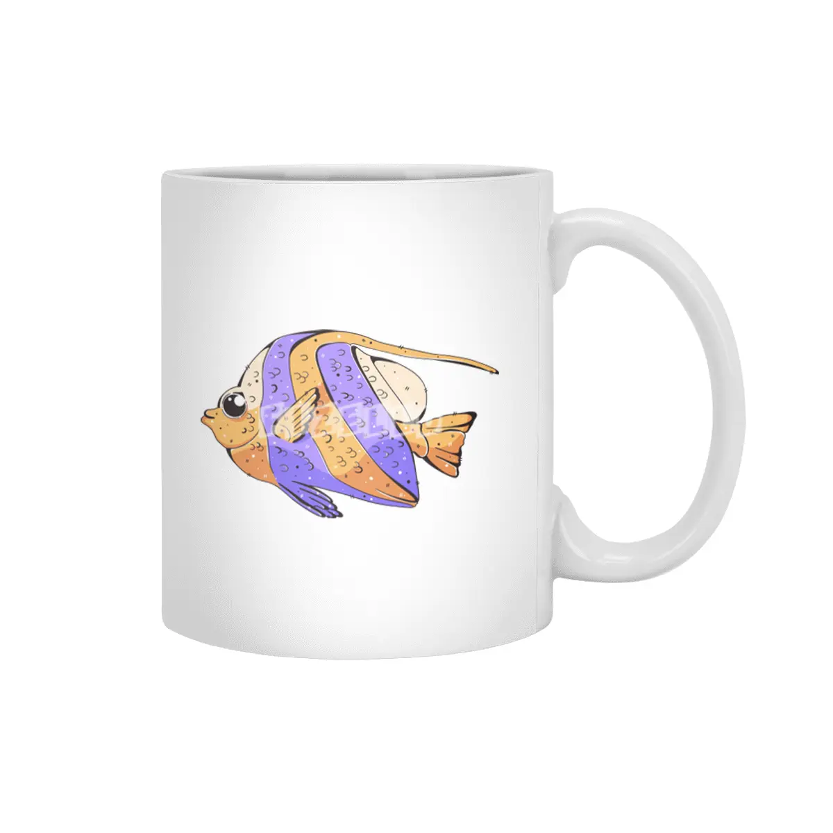 Pennant Coralfish Beyaz Kupa