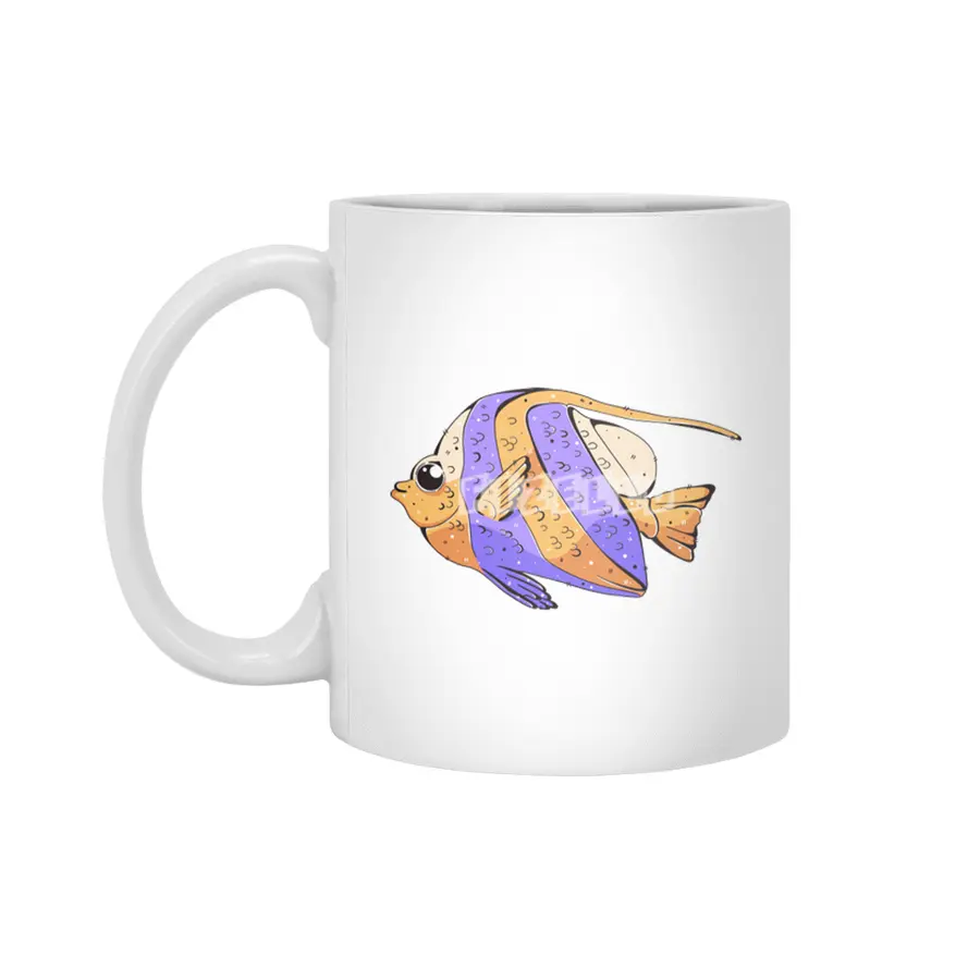 Pennant Coralfish Beyaz Kupa