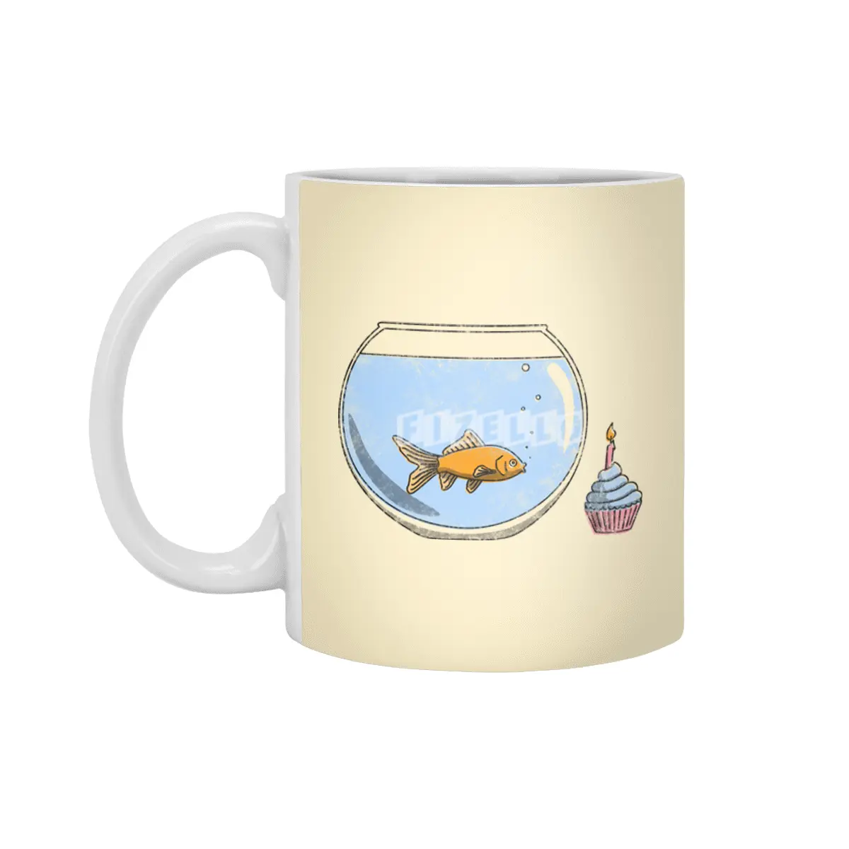 Party Fish Beyaz Kupa