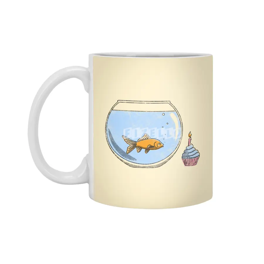 Party Fish Beyaz Kupa