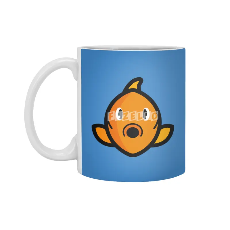 Happy little fish Beyaz Kupa