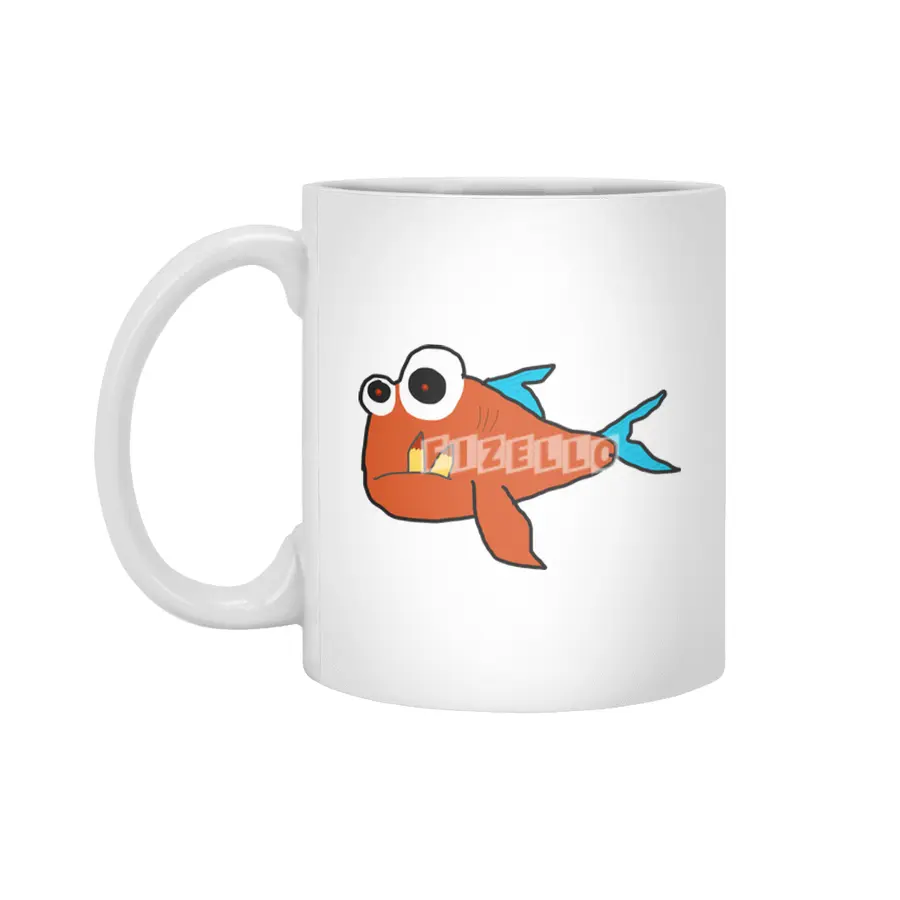 Trusty fish Beyaz Kupa