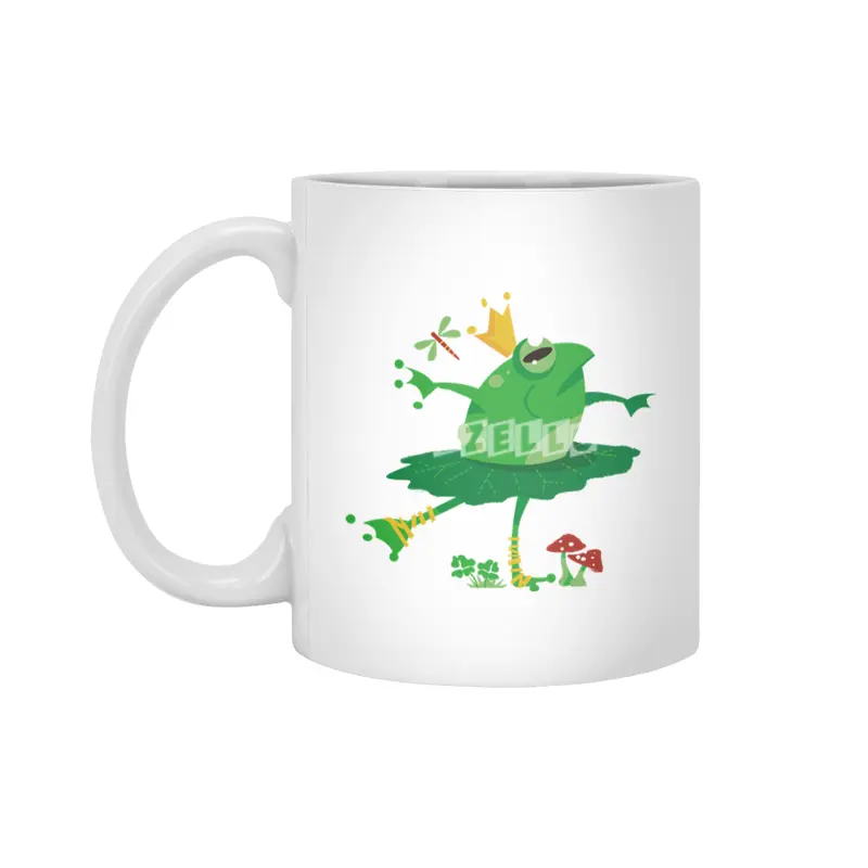 Ballet frog Beyaz Kupa