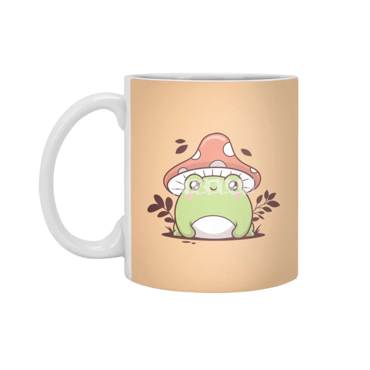 Cute Frog Beyaz Kupa