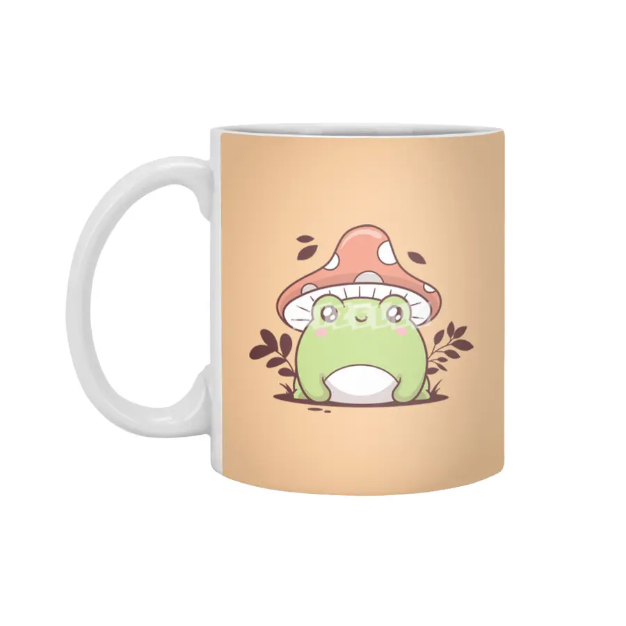 Cute Frog Beyaz Kupa