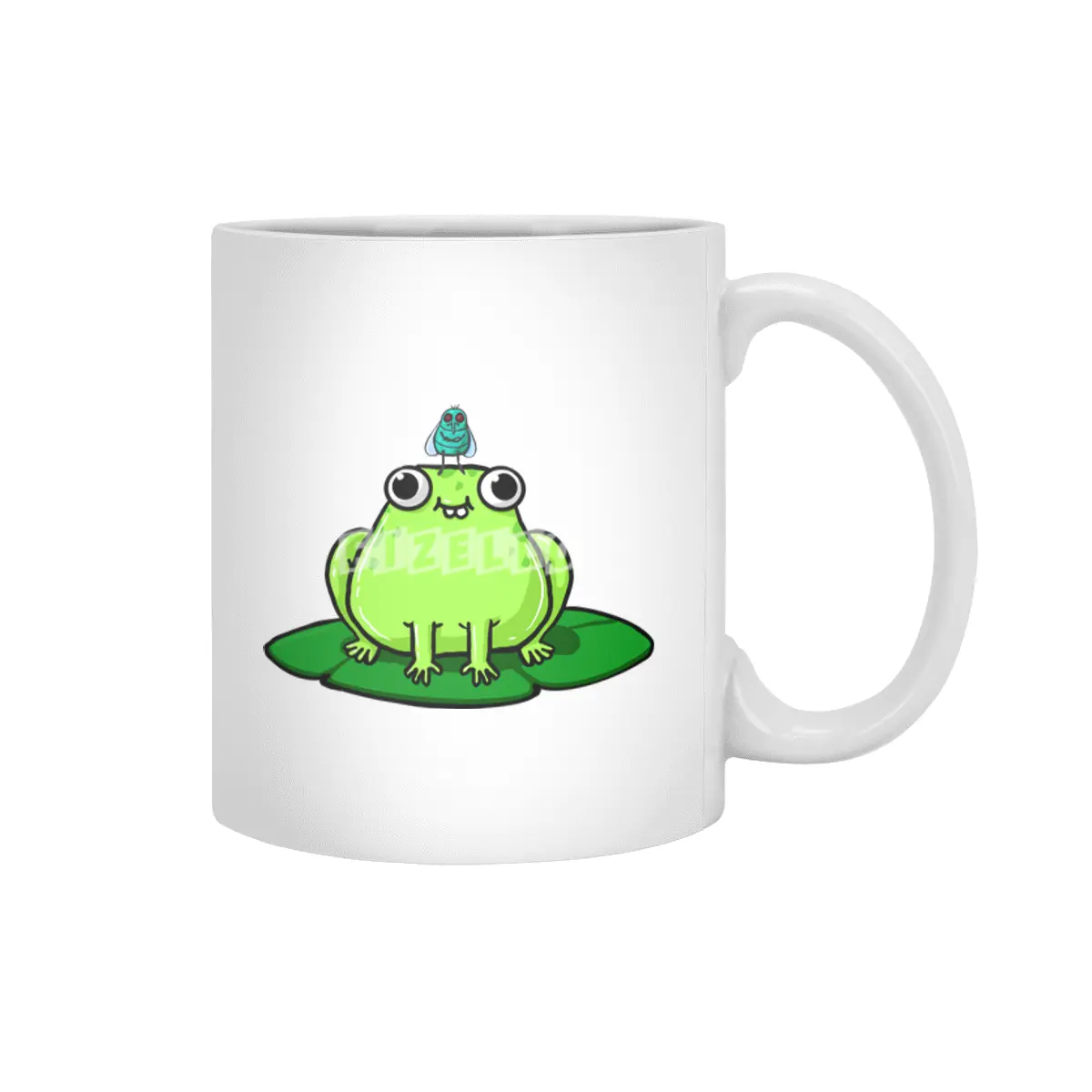 Frog n fly Beyaz Kupa