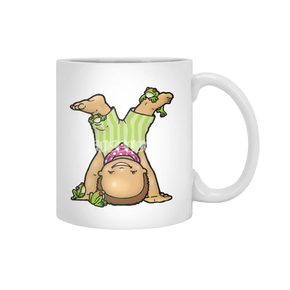 Frog Boy Beyaz Kupa