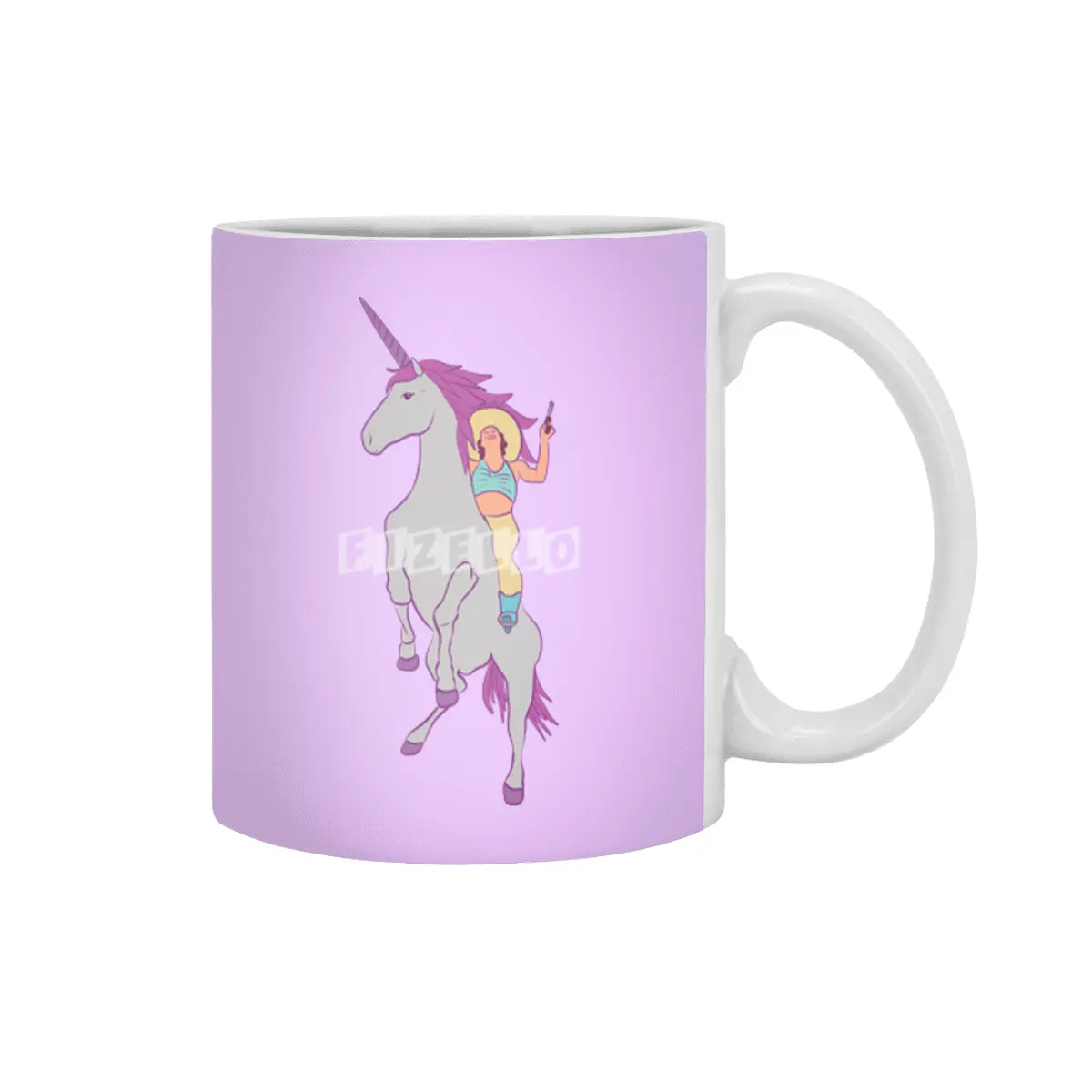 Magical Cowgirl Beyaz Kupa
