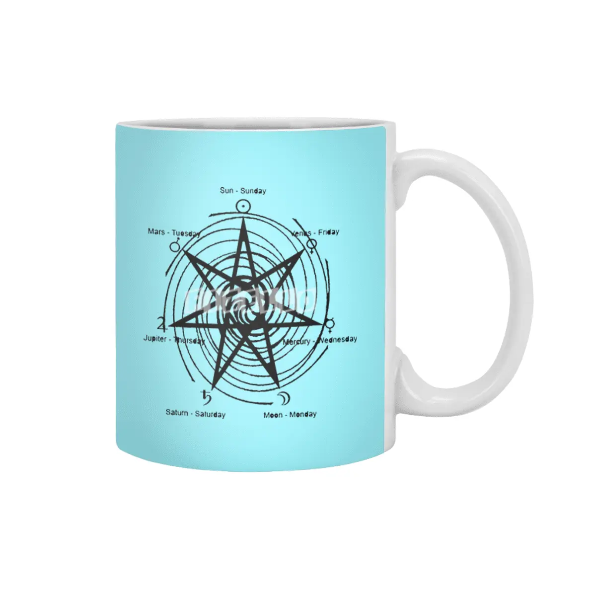 Magic and astrology Beyaz Kupa