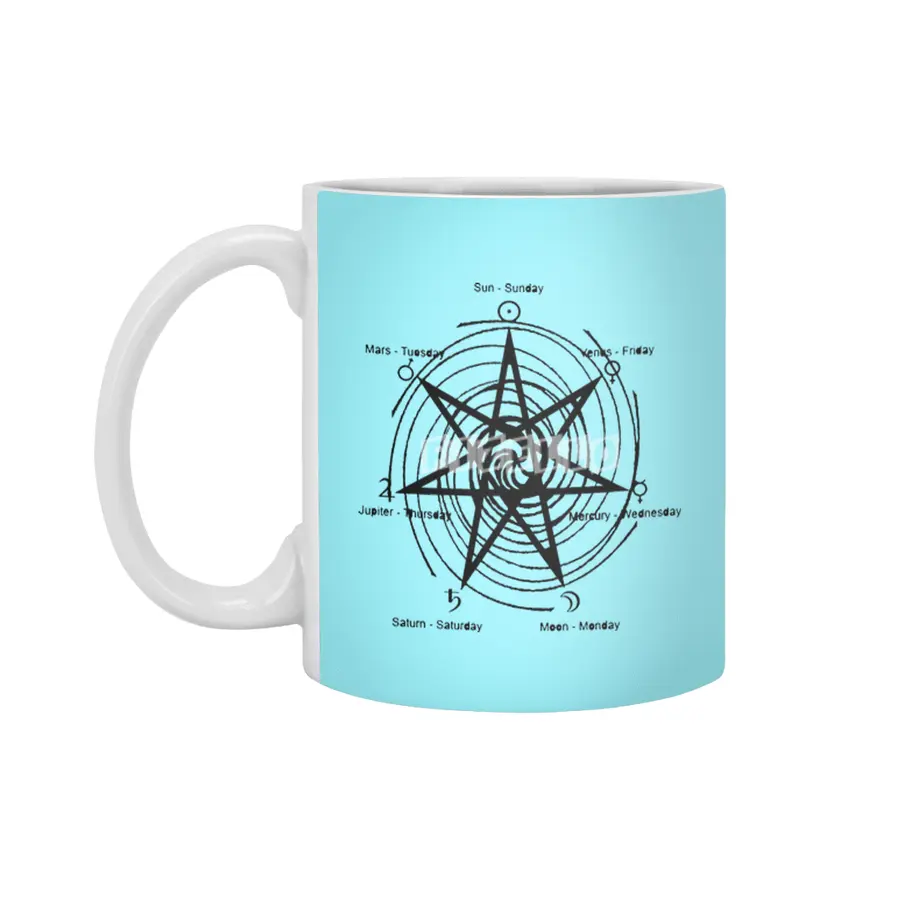 Magic and astrology Beyaz Kupa