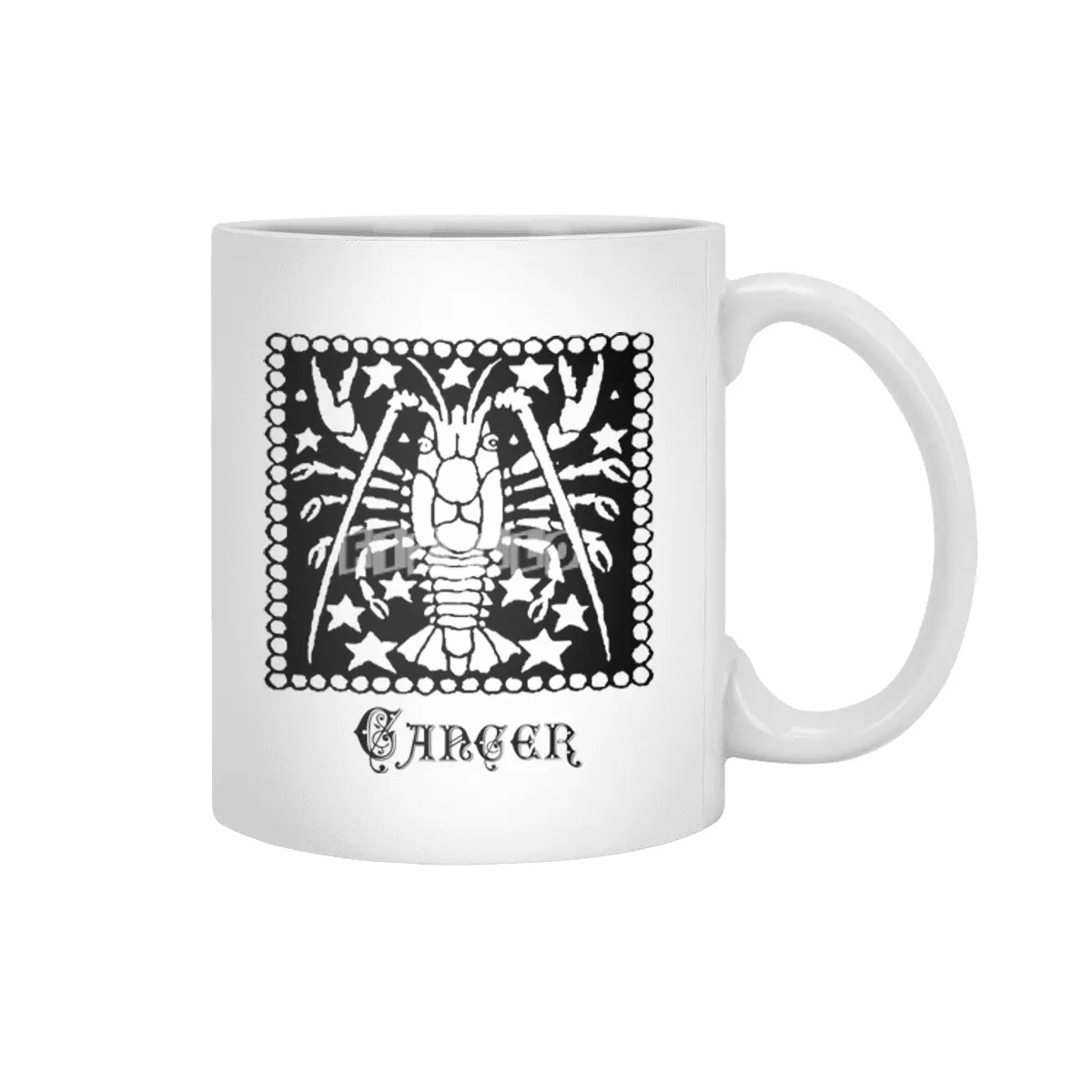 Cancer Birth Sign Zodiac Horoscope Symbol Astrology Sign Beyaz Kupa
