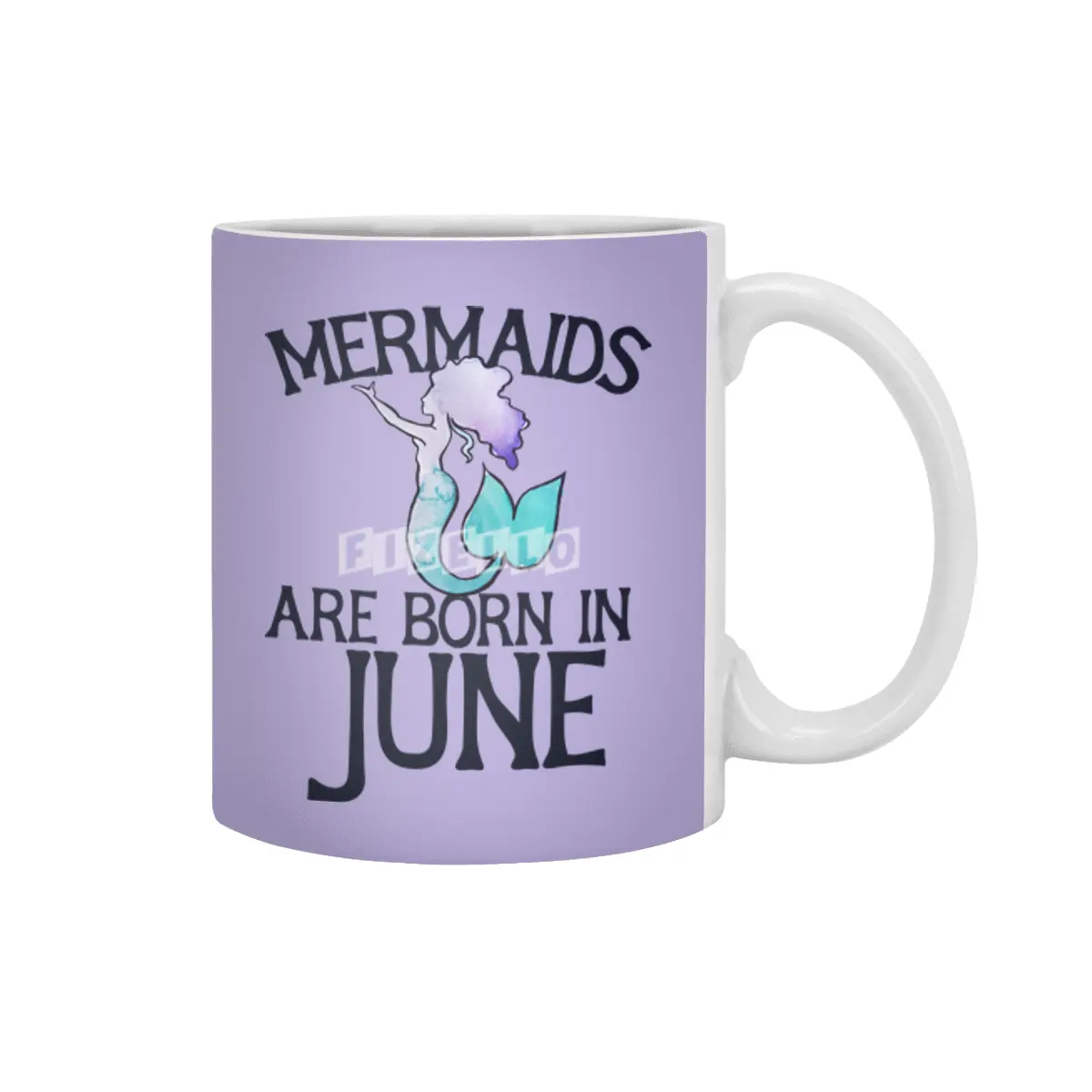 Mermaids are born in June Beyaz Kupa