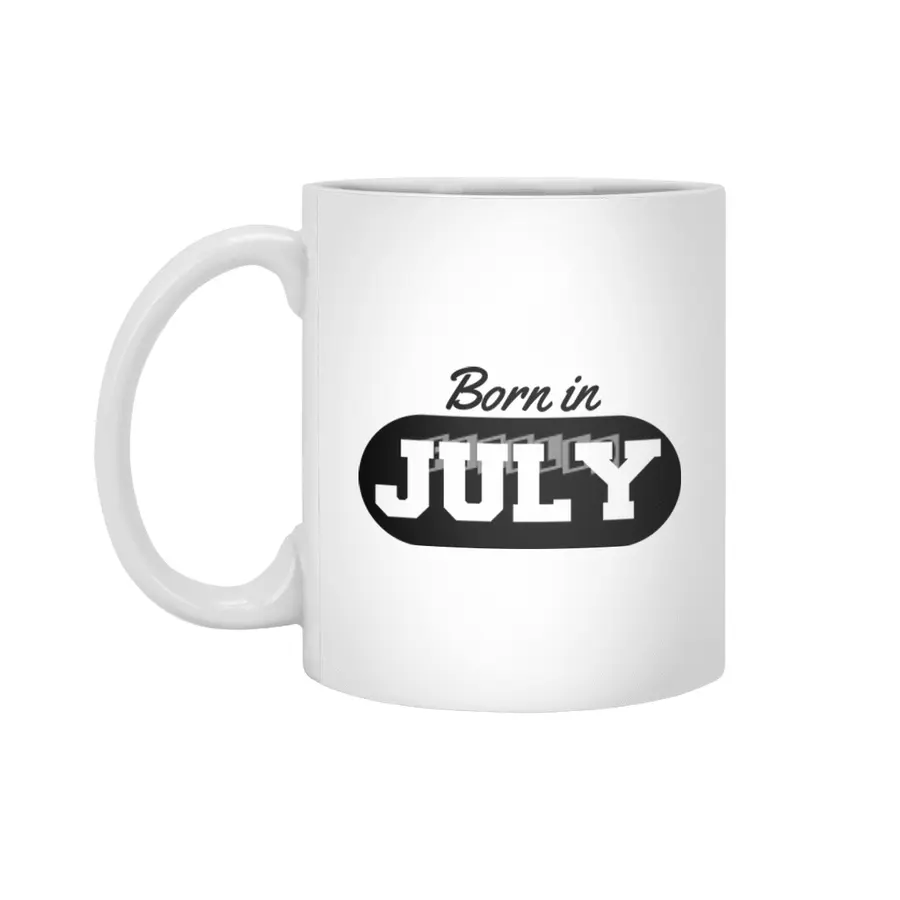 Born in July Beyaz Kupa