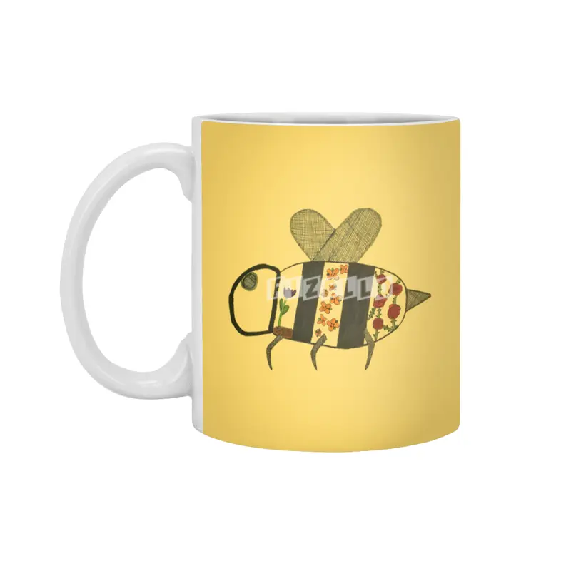 A Busy Pollinator by Ben A. Beyaz Kupa