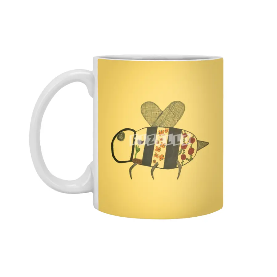 A Busy Pollinator by Ben A. Beyaz Kupa