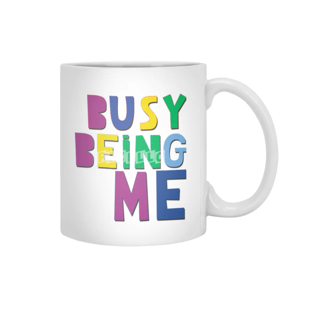 Busy Being Me Beyaz Kupa