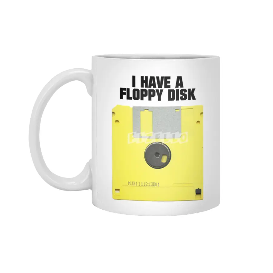 I Have a Floppy Disk Beyaz Kupa