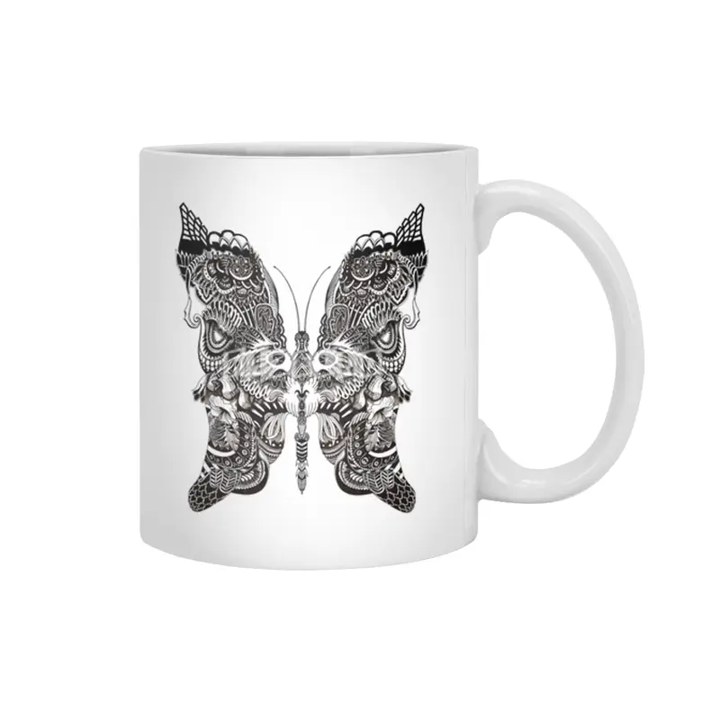 Butterfly Beyaz Kupa