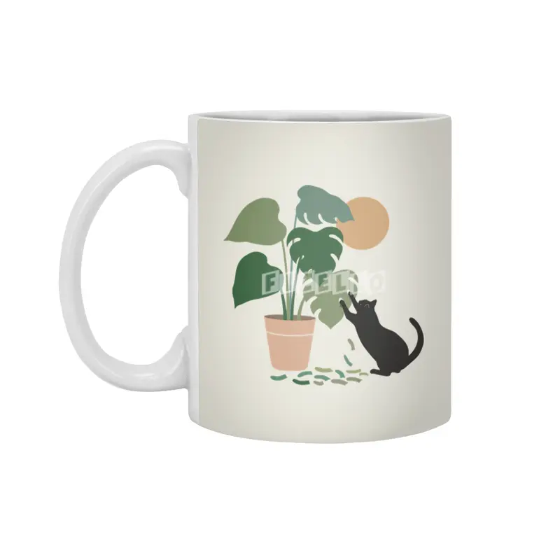 Cat and Plant 13: The Making of Monstera Beyaz Kupa