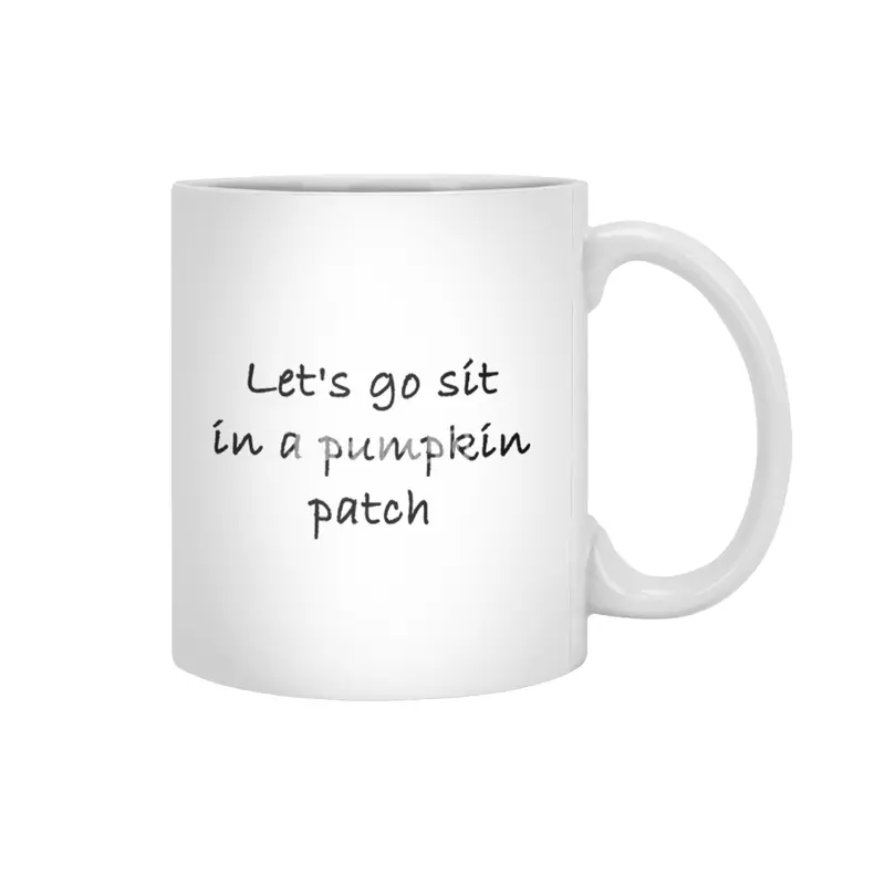 Pumpkin Patch  Beyaz Kupa