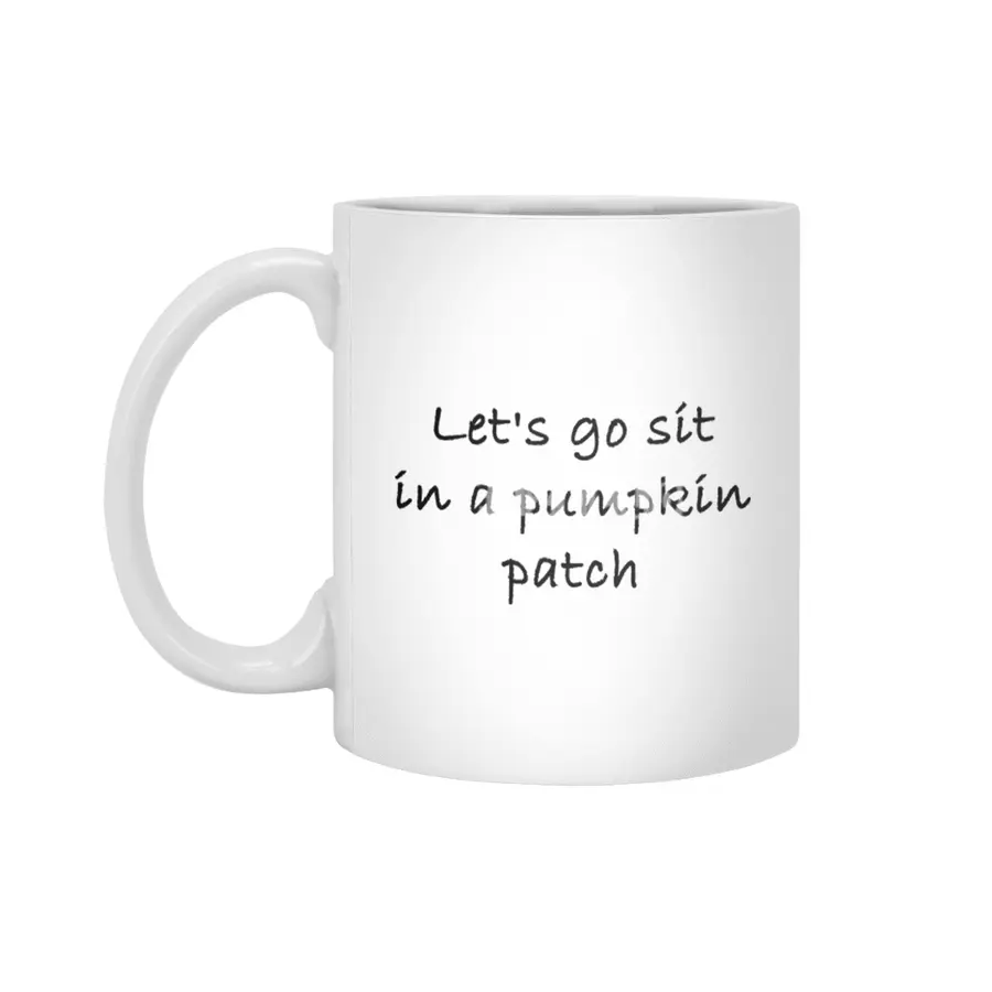 Pumpkin Patch  Beyaz Kupa