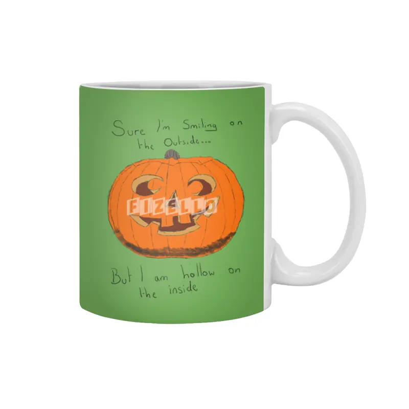 Hollow Pumpkin Beyaz Kupa