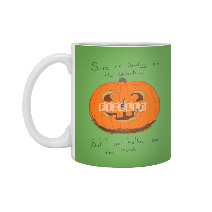 Hollow Pumpkin Beyaz Kupa