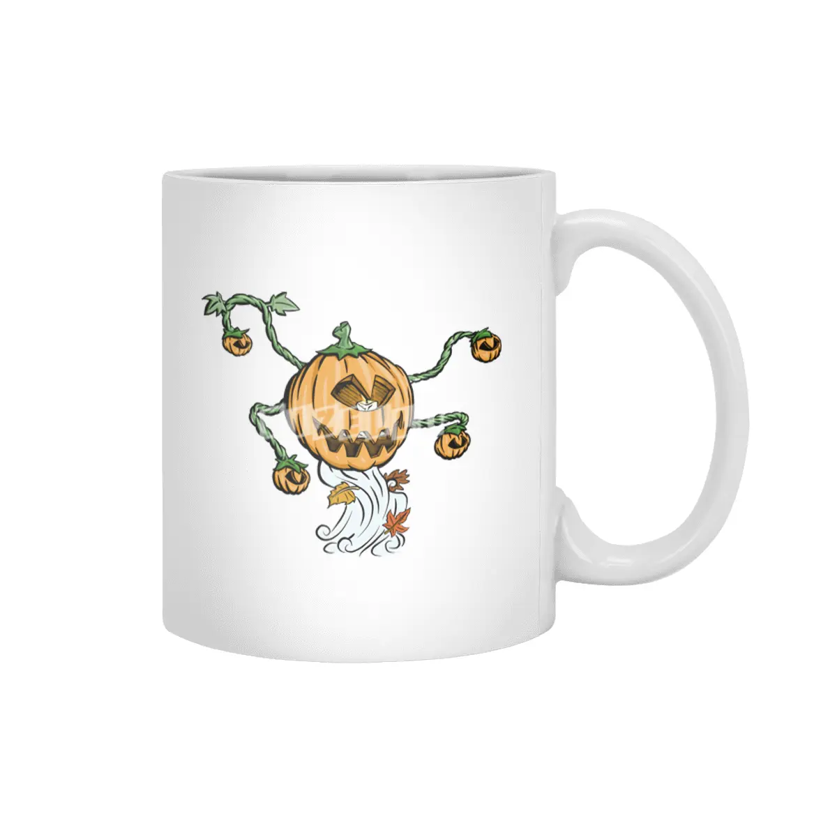Pumpkin Tyrant Beyaz Kupa