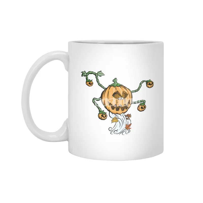 Pumpkin Tyrant Beyaz Kupa