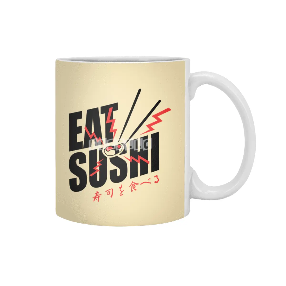 Eat sushi Beyaz Kupa
