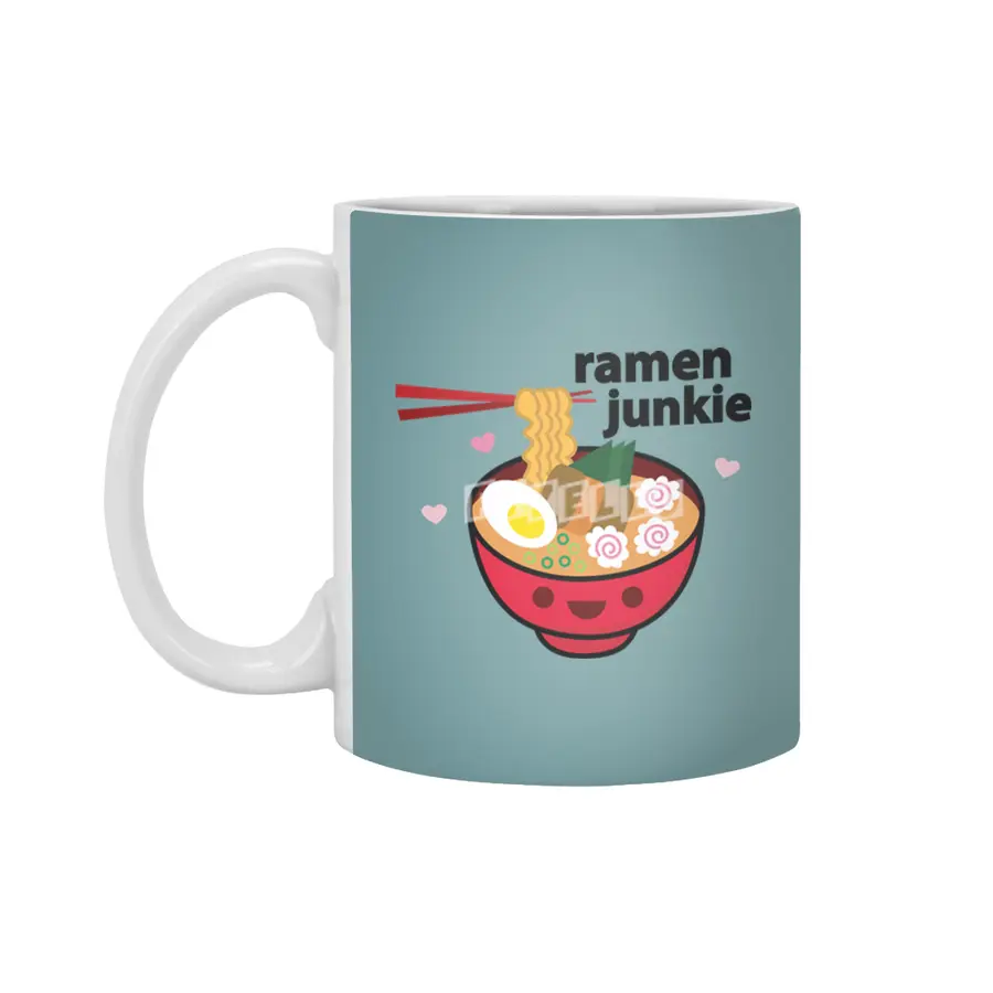 Ramen Junkie Beyaz Kupa
