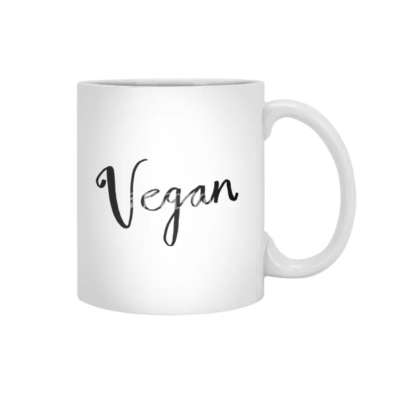 Vegan Shirt Vegan Tee Beyaz Kupa