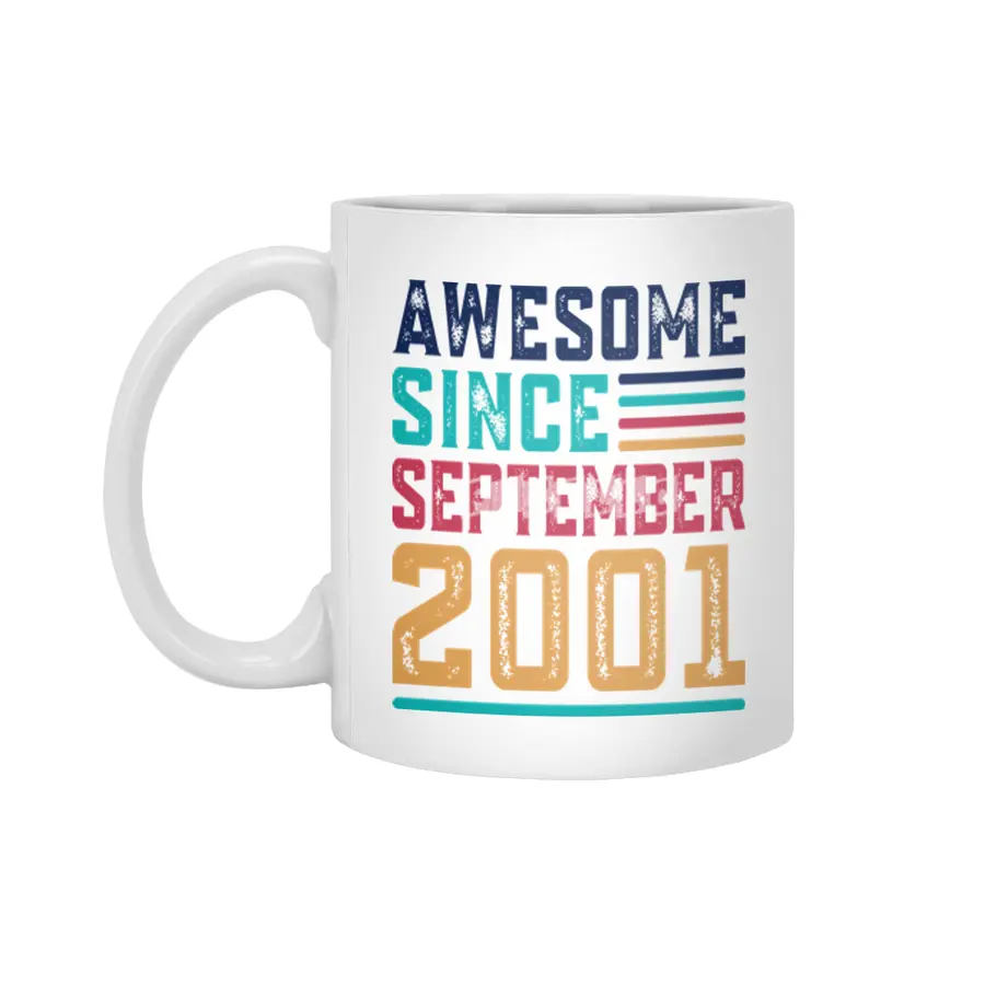 Awesome Since September 2001 Beyaz Kupa