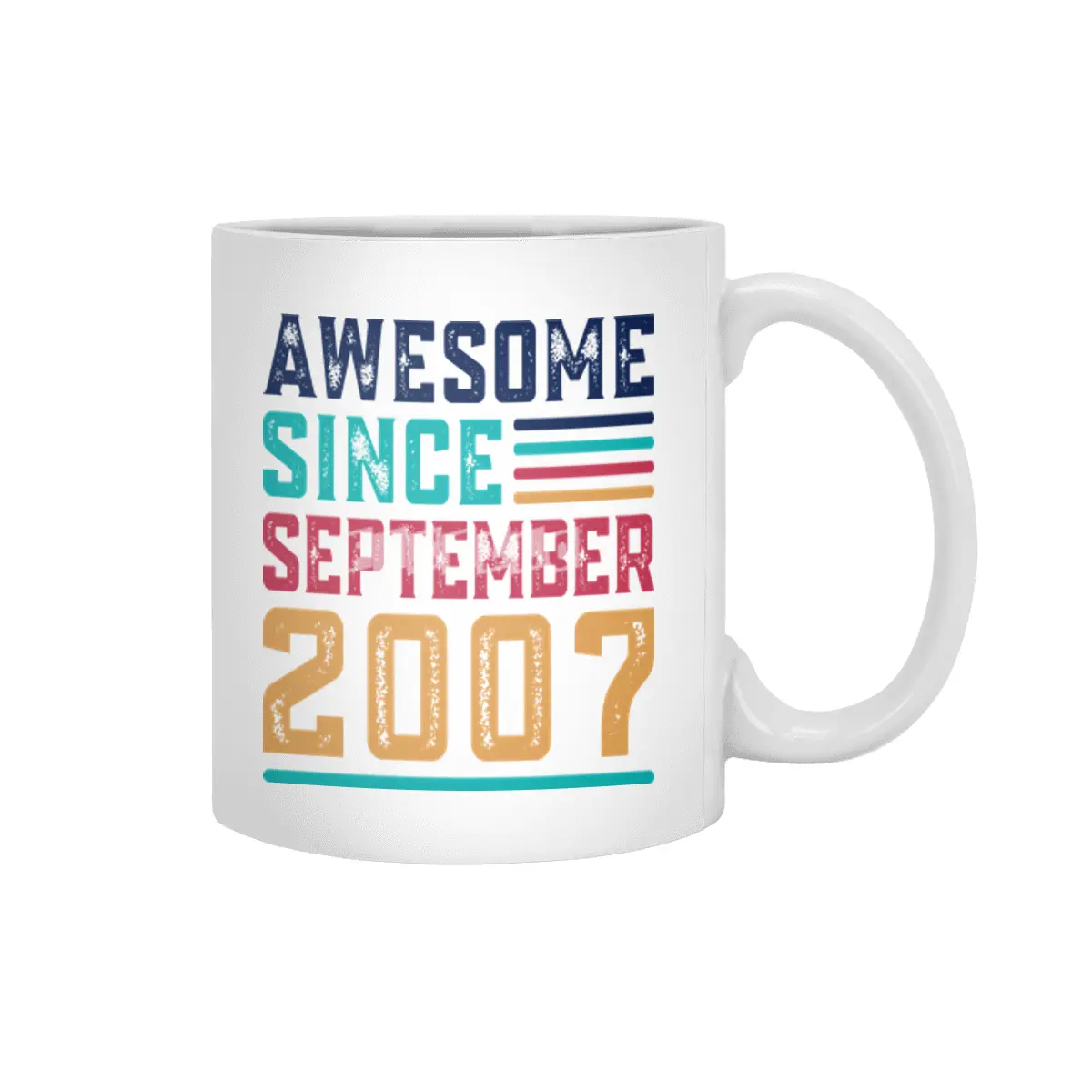 Awesome Since September 2007 Beyaz Kupa
