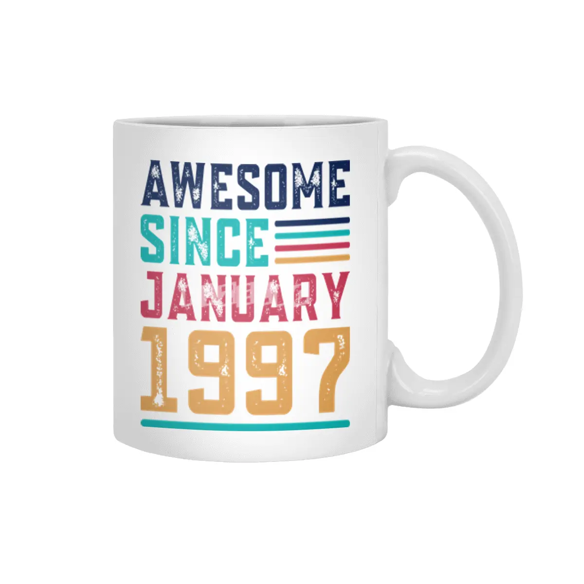 Awesome Since January 1997 Beyaz Kupa
